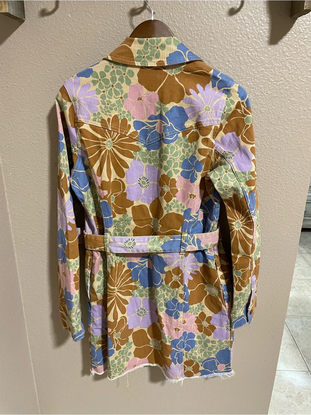 Show Me Your Mumu Floral Button-Up Belted Dress - Multi Color - Picture 2 of 4